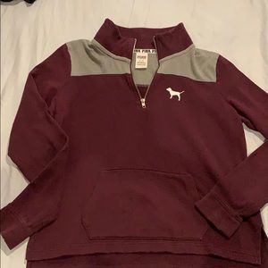 Pink by Victoria Secret pullover size medium